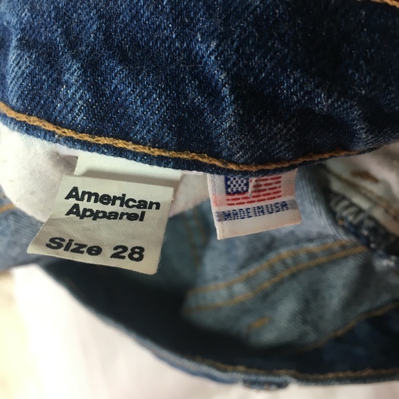 DONATED American Apparel Medium wash - Picture 5 of 6